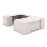 Chiarezza Double Pedestal U-Shaped Desk