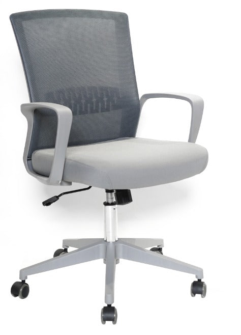 Haley II Ergonomic Mesh Task Chair, All Gray
