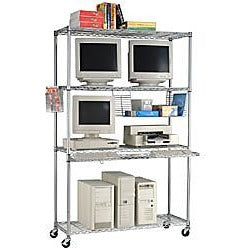 OFM Outlet Heavy-Duty LAN Computer Unit, 72