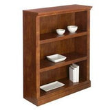 Realspace Outlet Premium Bookcase, 3-Shelf, 44 1/8''H x 35 3/8''W x 13 5/8''D, Brushed Maple
