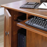 Realspace Outlet Dawson 60"W Computer Desk, Brushed Maple
