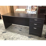 Realspace Outlet Magellan Performance 71"W Straight Desk, Espresso