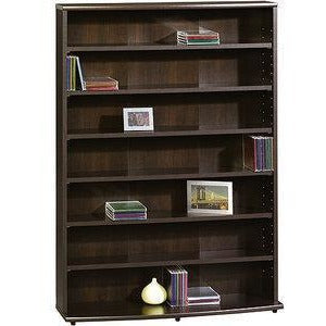 Sauder Outlet O'Sullivan Multimedia Storage Tower, Cinnamon Cherry