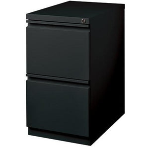 (Scratch & Dent) Realspace PRO Outlet Mobile Pedestal File, 2 Drawers, 27 3/4"H x 15"W x 22 7/8"D, Black