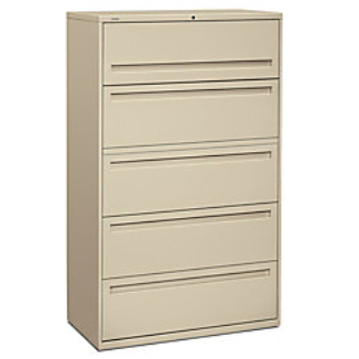 HON Brigade 700 Series Lateral File, 5 Drawers, 67