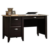 Sauder Outlet Samber Desk, Granite/Jamocha Wood