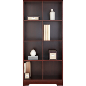 Realspace Magellan 8-Cube Bookcase, 63 3/8"H x 30 1/8"W x 15 5/8"D, Classic Cherry