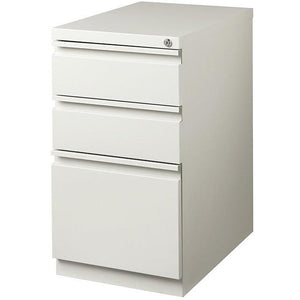 (Scratch & Dent) Realspace PRO Mobile Pedestal File, 27 3/4"H x 15"W x 22 7/8"D, 30% Recycled, Light Gray