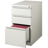 (Scratch & Dent) Realspace PRO Mobile Pedestal File, 27 3/4"H x 15"W x 22 7/8"D, 30% Recycled, Light Gray