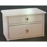 Aspirational Living Outlet Turned Leg 3-Piece Modular Hutch, 9"H x 47"W x 9"D, White