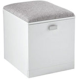 See Jane Work Kate File/Seat, 18 1/2"H x 15 3/8"W x 18 1/8"D, White