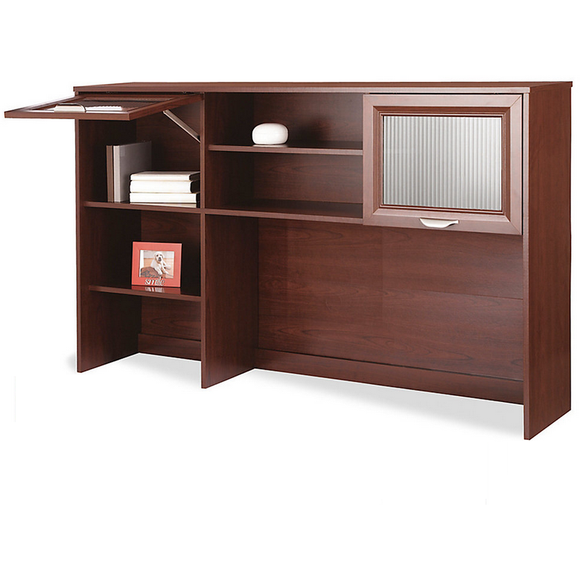 (Scratch & Dent) Realspace Outlet Magellan Collection Hutch, 33 5/8''H x 58''W x 11 5/8''D, Classic Cherry