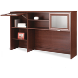 (Scratch & Dent) Realspace Outlet Magellan Collection Hutch, 33 5/8''H x 58''W x 11 5/8''D, Classic Cherry