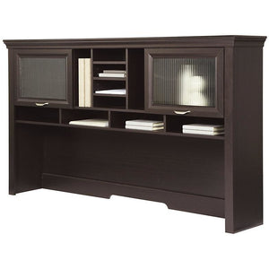 Realspace Outlet Magellan 71"W Performance Hutch For L-Desk, Espresso
