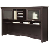 Realspace Outlet Magellan 71"W Performance Hutch For L-Desk, Espresso