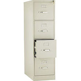 (Scratch & Dent) HON 310 Series 4-Drawer Letter File, Light Gray