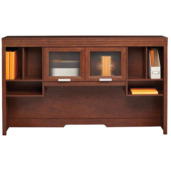 Realspace Outlet Marbury Collection Hutch, Auburn Brown