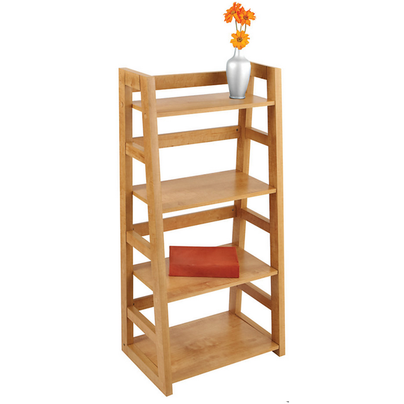 Brenton Studio Outlet Donovan Student Bookcase, 4-Shelf, Oak