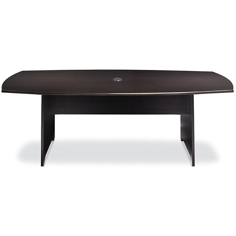 Realspace Outlet Magellan Performance Conference Table, Boat-Shaped, 30"H x 94 1/2"W x 47 1/4"D, Espresso