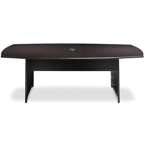 (Scratch & Dent) Realspace Outlet Magellan Performance 8-Ft. Boat-Shaped Conference Table, 29 15/16