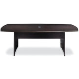(Scratch & Dent) Realspace Outlet Magellan Performance 8-Ft. Boat-Shaped Conference Table, 29 15/16"H x 95"W x 47"D, Espresso