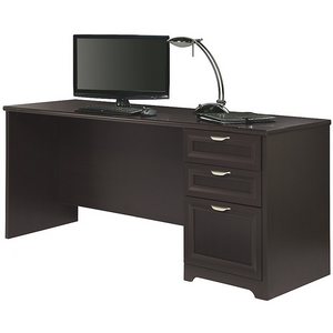 Realspace Outlet Magellan Performance 71"W Straight Desk, Espresso