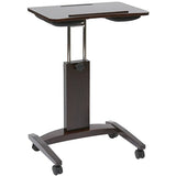 Office Star Laptop Cart, 38"H x 23"W x 16 15/16"D, Espresso