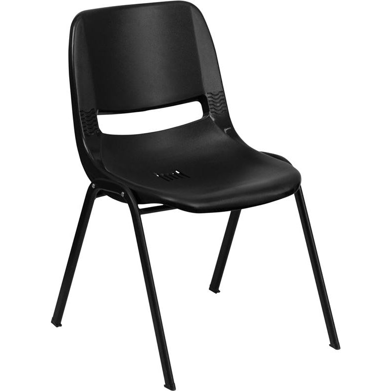 Samson Series 880 lb. Capacity Ergonomic Shell Stack Chair – Office ...
