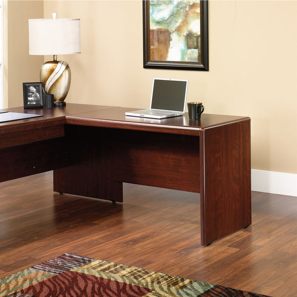 Sauder Cornerstone Outlet Collection 48'' Desk Return, 30''H x 48''W x 24''D, Classic Cherry