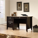 Sauder Outlet Samber Desk, Granite/Jamocha Wood