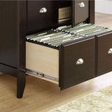 Sauder Outlet Shoal Creek 1-Drawer Lateral File Cabinet, Jamocha Wood