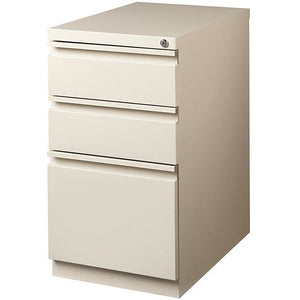 (Scratch & Dent) Realspace PRO Mobile Pedestal File, 27 3/4"H x 15"W x 22 7/8"D, 30% Recycled, Putty