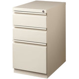 (Scratch & Dent) Realspace PRO Mobile Pedestal File, 27 3/4"H x 15"W x 22 7/8"D, 30% Recycled, Putty