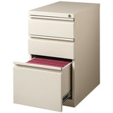 (Scratch & Dent) Realspace PRO Mobile Pedestal File, 27 3/4"H x 15"W x 22 7/8"D, 30% Recycled, Putty