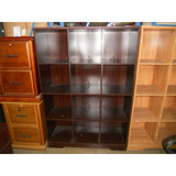 Realspace Magellan Outlet 12-Cube Bookcase, 63 9/16"H x 46 1/10"W x 15 3/5"D, Classic Cherry, ST090637C