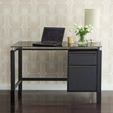 Realspace Outlet Lake Point 46"W Writing Desk, Black