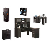 Realspace Outlet Magellan 24"W 2-Drawer Lateral File Cabinet, Espresso