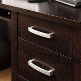 Sauder Outlet Office Port Computer Credenza, Dark Alder