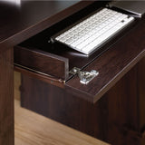 Sauder Outlet Office Port Executive Desk, Dark Alder