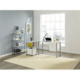 Realspace Outlet Halton 18"D Vertical 2-Drawer Mobile File Cabinet, White