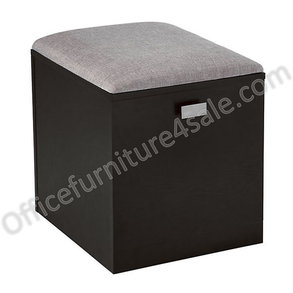 (Scratch & Dent) See Jane Work Outlet Kate File Cabinet/Seat, 18-1/2