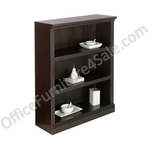 Realspace Outlet Premium Bookcase, 3-Shelf, 44 1/8
