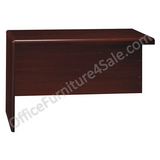 Bush Outlet Northfield Return, 30 3/4"H x 49 5/8"W x 19 3/8"D, Harvest Cherry