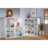 Brenton Studio Outlet Veneer 4-Cube Bookcase, White
