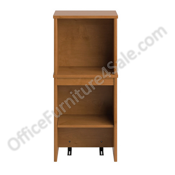 Bush Outlet Envoy Narrow Hutch, Natural Cherry