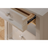 Sauder Outlet Cottage Desk, 30 1/4"H x 52 1/2"W x 23 1/2"D, Cobblestone Gray