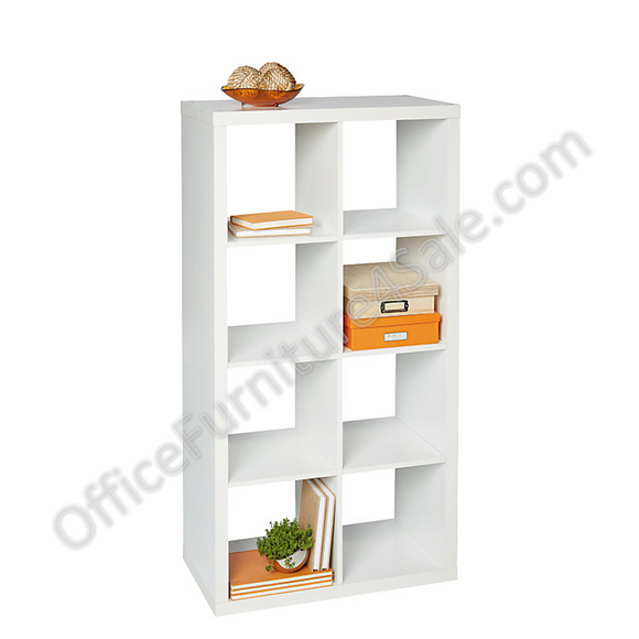 Brenton Studio Outlet Cube Bookcase, 8-Cube, 52 3/9