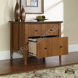 Sauder Appleton Outlet Faux Marble Top Lateral File, 30 7/10"H x 36 1/8"W x 23 1/2"D, Sand Pear