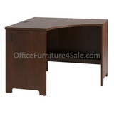 Bush Outlet Envoy Corner Desk, 30 1/4"H x 42 1/8"W x 42 1/8"D, Hansen Cherry