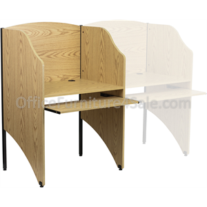 F.F Outlet Starter Study Carrel, 49 5/8